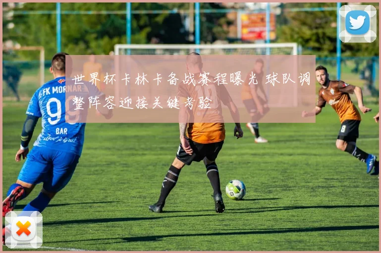 世界杯卡林卡备战赛程曝光 球队调整阵容迎接关键考验