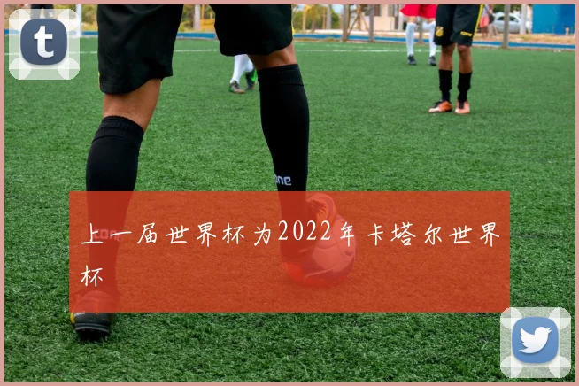 上一届世界杯为2022年卡塔尔世界杯